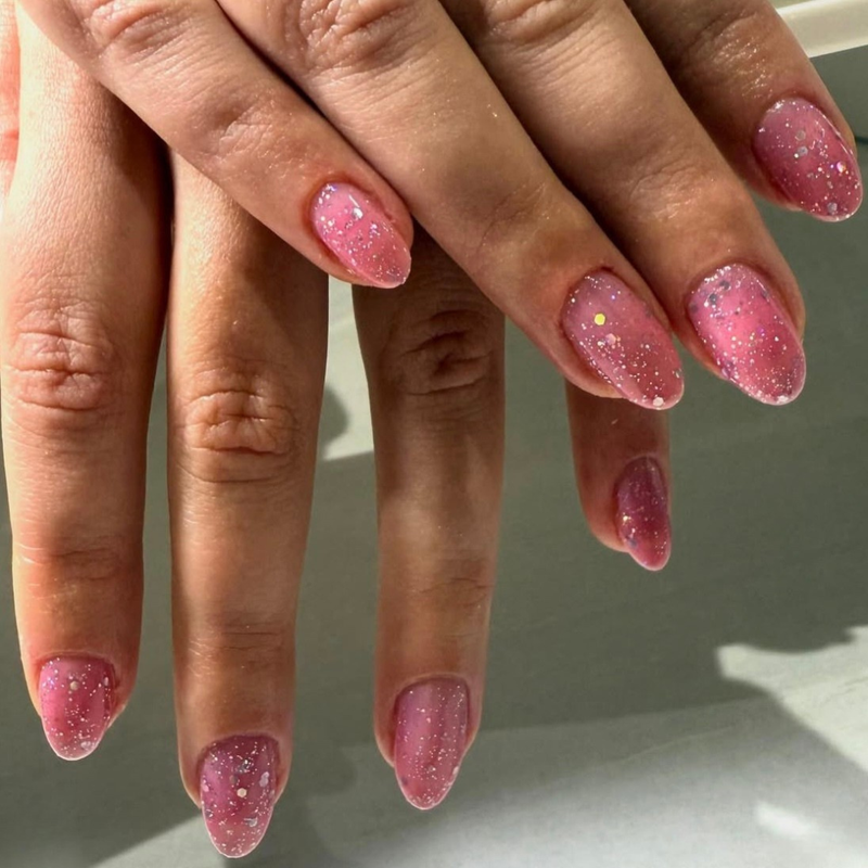 gel biab infill nail treatment at naked beauty, manicure, 
